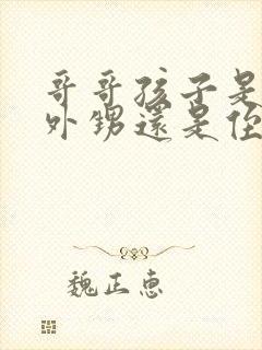 哥哥孩子是我的外甥还是侄子