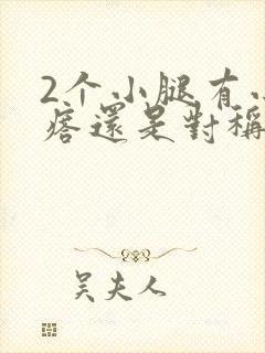 2个小腿有小疙瘩还是对称的