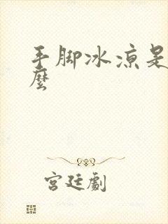 手脚冰凉是宫寒么封面