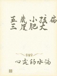 五岁小孩扁桃体三度肥大