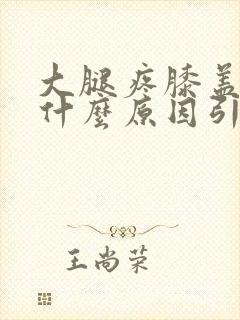 大腿疼膝盖疼是什么原因引起的封面