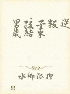 男孩子叛逆期几岁结束