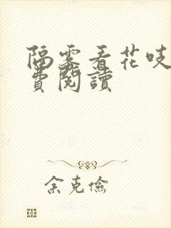 隔雾看花吱吱免费阅读