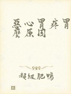 恶心胃疼胃胀什么原因