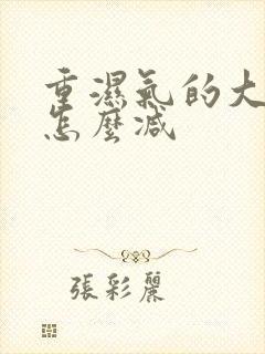 重湿气的大肚子怎么减封面