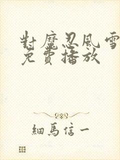 对魔忍风雪动漫免费播放