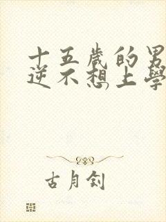 十五岁的男孩叛逆不想上学怎么办