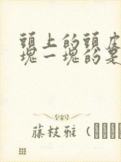 头上的头皮屑一块一块的是怎么回事