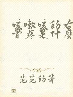 咳嗽咳的右边肋骨疼是什么原因