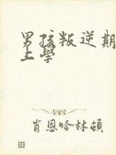 男孩叛逆期不想上学