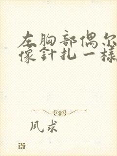 左胸部偶尔刺痛像针扎一样一阵一阵的疼封面