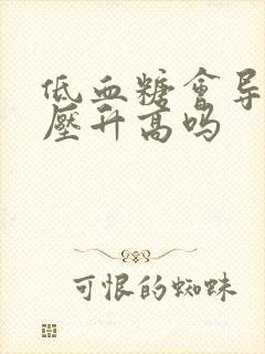 低血糖会导致血压升高吗