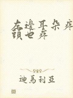 左边耳朵疼半边头也疼封面