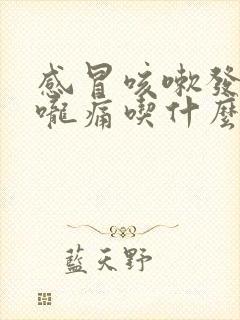 感冒咳嗽发烧喉咙痛吃什么药封面