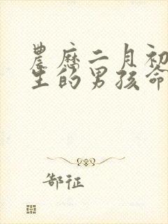 农历二月初七出生的男孩命运如何?