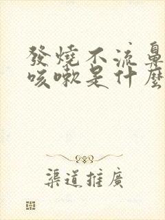 发烧不流鼻涕不咳嗽是什么原因