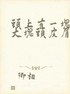 头上有一块地方大块头皮屑怎么回事封面