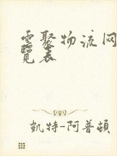 云聚物流网点一览表