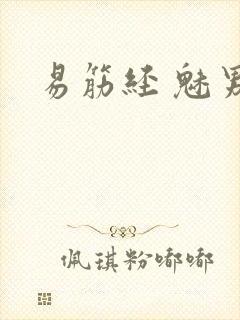 易筋经 魅男封面