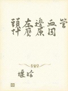 头左边血管痛是什么原因