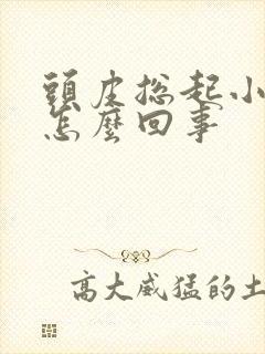 头皮总起小疙瘩怎么回事封面