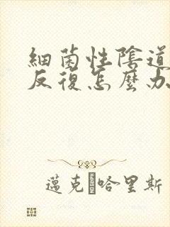 细菌性阴道发炎反复怎么办