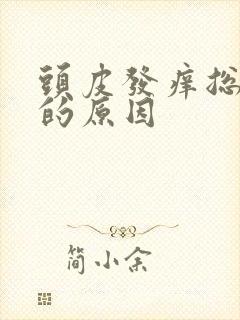 头皮发痒总脱发的原因封面