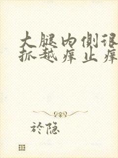 大腿内侧很痒越抓越痒止痒