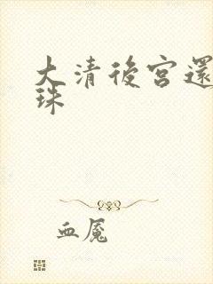 大清后宫还君明珠