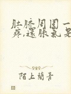 肚脐周围一按就疼,还胀气是怎么回事