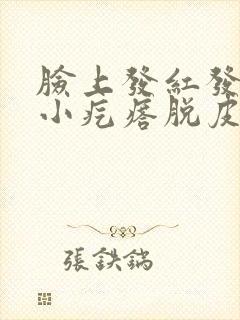 脸上发红发痒起小疙瘩脱皮封面