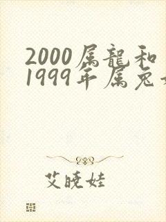 2000属龙和1999年属兔姻缘