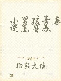 小男孩青春期叛逆怎么办