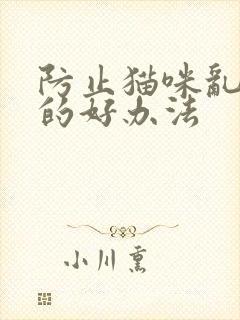 防止猫咪乱撒尿的好办法