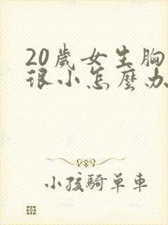 20岁女生胸部很小怎么办