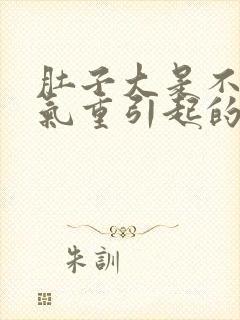 肚子大是不是湿气重引起的