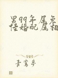 男99年属兔最佳婚配属相是什么