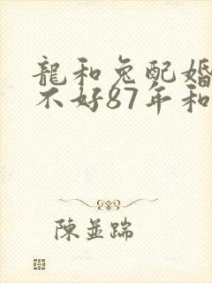 龙和兔配婚姻好不好87年和88年