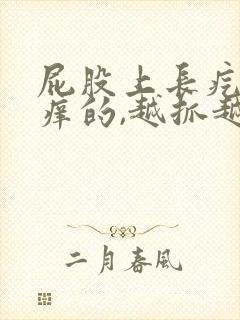 屁股上长疙瘩痒痒的,越抓越多封面