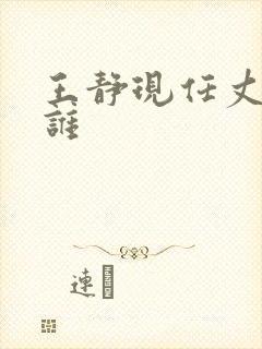 王静现任丈夫是谁