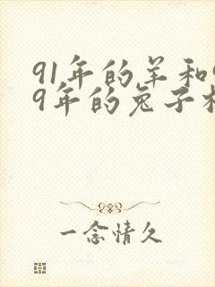 91年的羊和99年的兔子相配吗封面