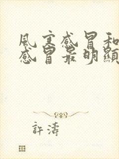 风寒感冒和风热感冒最明显的区别封面