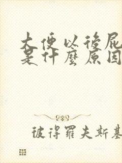 大便以后屁眼疼是什么原因