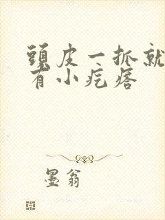 头皮一抓就疼还有小疙瘩