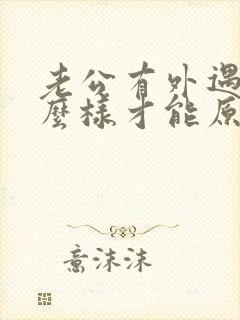 老公有外遇了怎么样才能原谅他封面