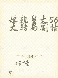 娘亲舅大56集大结局剧情介绍封面