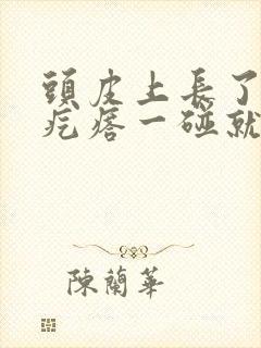 头皮上长了一个疙瘩一碰就疼封面