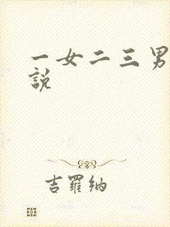 一女二三男事小说