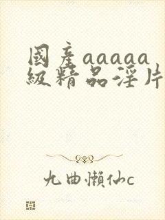 国产aaaaa级精品淫片