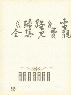 《归路》电视剧全集免费观看高清